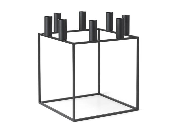 Audo Copenhagen Kubus 8 Kerzenhalter Schwarz