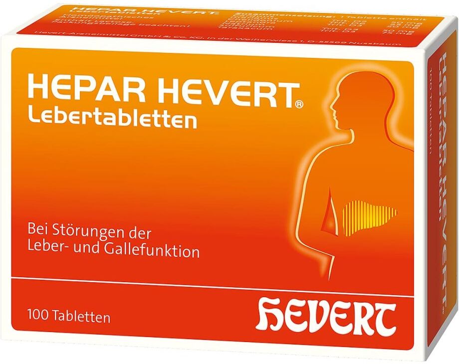 Hepar Hevert Lebertabletten