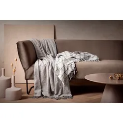 Decke MISHKA weiss (BL 150x200 cm) - weiß - BL 150x200 cm