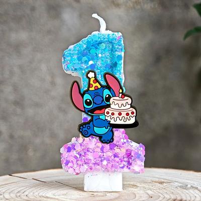 Uplift Treasures Angel Cartoon Number Birthday Cake Candle b 1