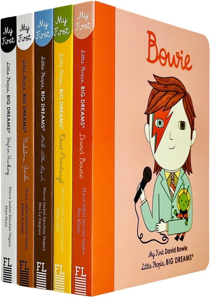 Little People, Big Dreams: Genius Mens 5 Books Collection Set - Ages 2-4 - Board Book Quarto Publishing Ltd