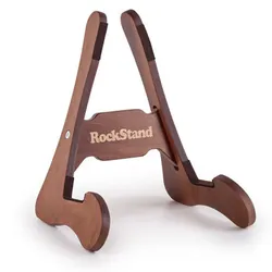 RockStand Ply Wood A-Frame Stand Dark Brown Finish - Gitarrenständer