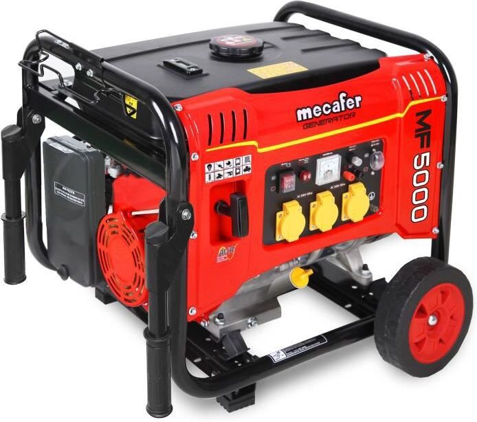 Benzin Generator Mf5000 4400W max. / 4000W Dauerleistung für Baustelle
