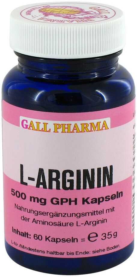 L-arginin 500 mg Gph Kapseln