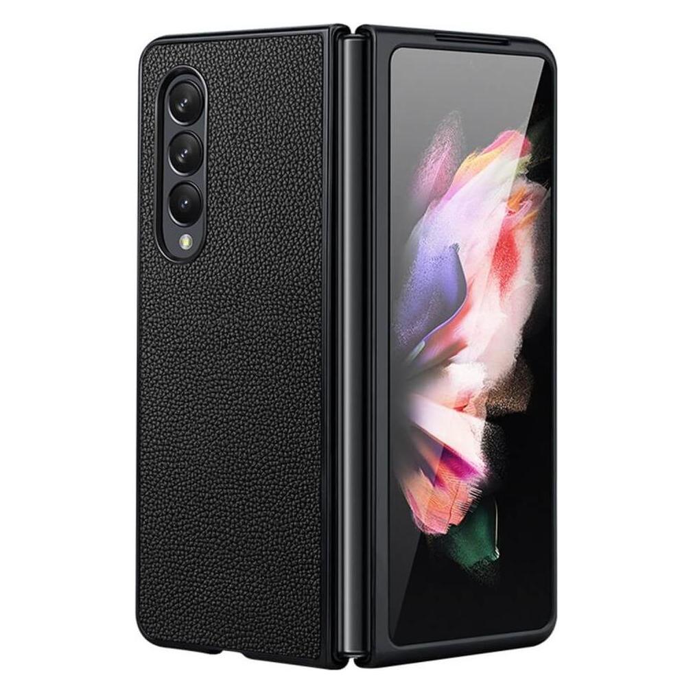Cover-Discount Galaxy Z Fold4 5G - Stand Flip Case Hülle blau (Samsung Galaxy Z Fold4) (660106426B)