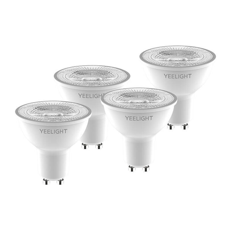 Yeelight W1 GU10 slimme ledlamp, dimbaar, 4 stuks