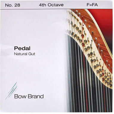 Bow Brand Pedal Natural Gut 4th F No.28