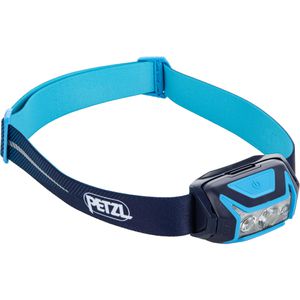 Petzl Stirnlampe Actik Core LED, wiederaufladbar, 625 Lumen, mit Rotlicht, wasserfest, blau