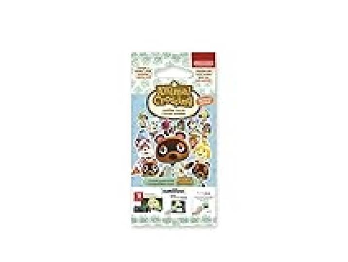 Nintendo Paquet de 3 Cartes Animal Crossing Série 5 - Carte Spéciale+ 2 Standard pour Nintendo Switch
