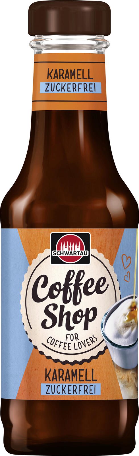 SCHWARTAU Coffee Shop Kaffeesirup Zuckerfrei Karamell 200,0 ml 3006396