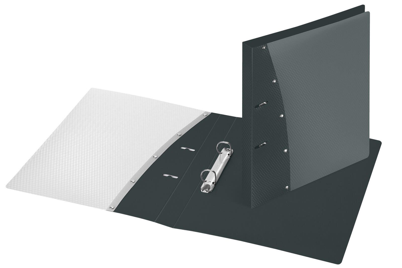 VELOFLEX Diamond Präsentationsringbücher 2-Ringe DIN A4 2,90 cm schwarz 1141480