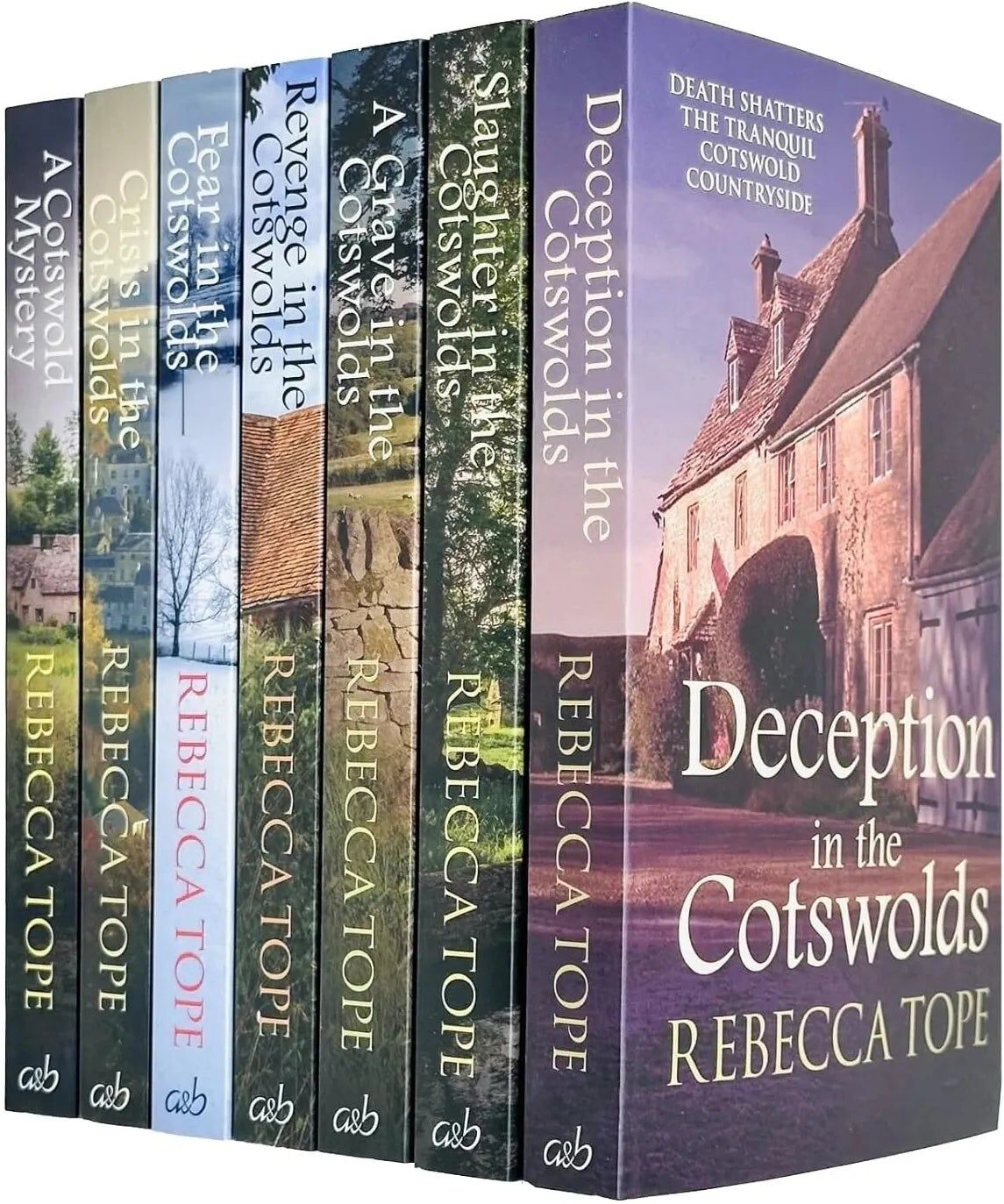 Allison & Busby Cotswold Mysteries by Rebecca Tope - 7 Books Collection Set - Paperback Cosy Crime Fiction - Thea Osborne Mystery Series