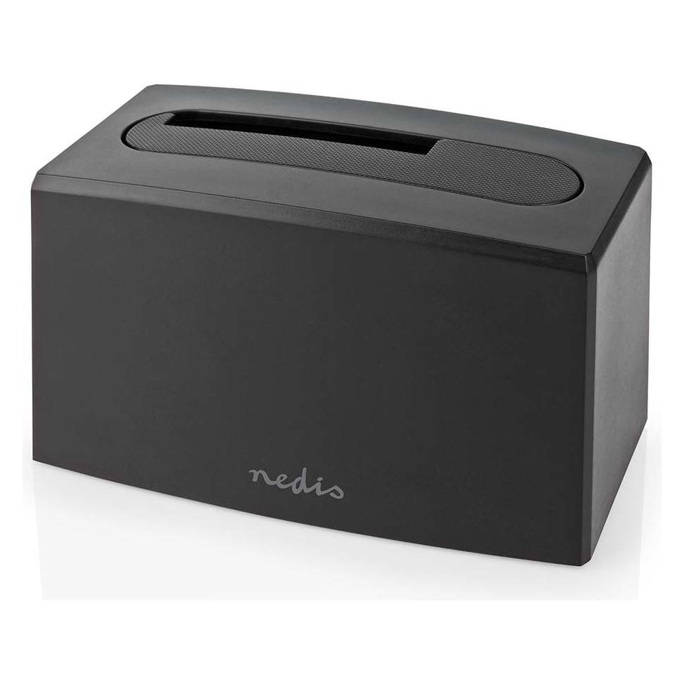 Nedis Festplatten-Dockingstation | USB 3.2 Gen1 | USB Type-A | 1 Festplatte | 2.5 / 3.5 " | USB 3.2 (USB-A) (HDDUSB3210BK)