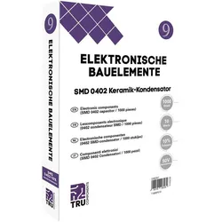 Tru Components Chip-Kondensatoren Album 9- Serie 0402, 50V, Â±10%, 1000 tlg, Kondensator