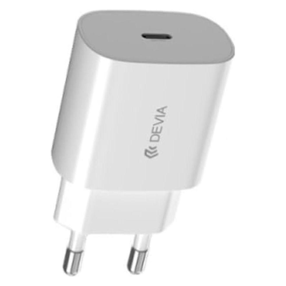 Devia Wandladegerät Smart PD 25W 1x USB-C weiss (25 W, 1 Port) (EA315)