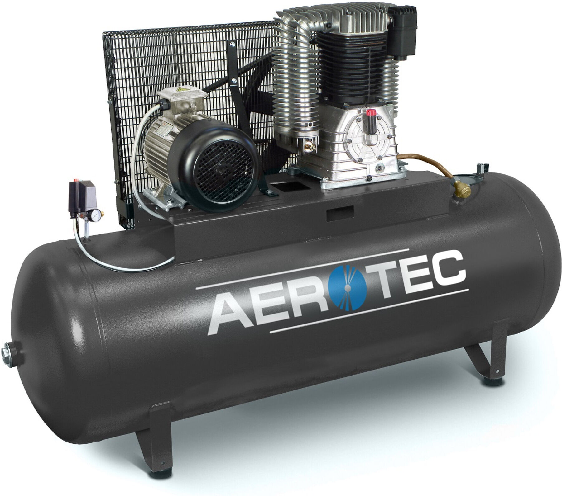 Aerotec 1100-500 PRO AK5 Druckluft Kompressor Kolbenkompressor liegend 400 Volt (2005381)
