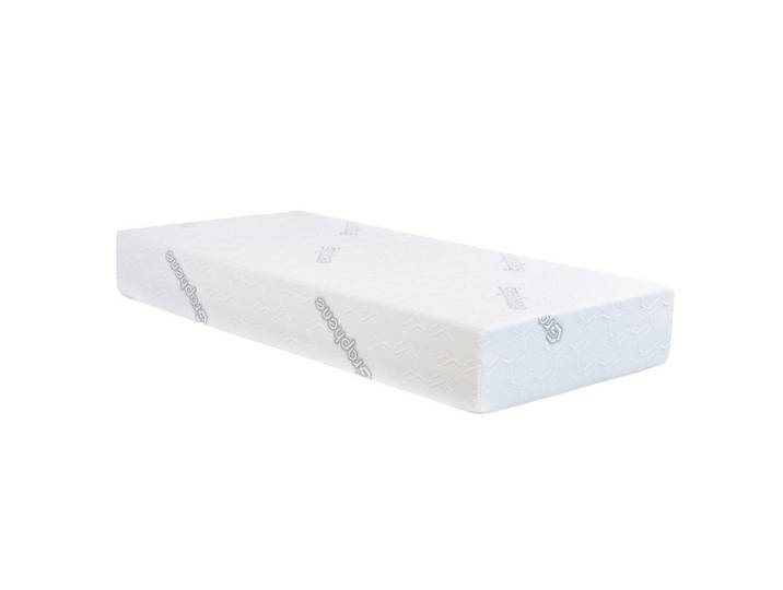 Livetastic Taschenfederkernmatratze Smart Shield+ mit Graphit, Weiß, 100x200 cm, Härtegradauswahl, Bezug abnehmbar/waschbar, wendbar, optimale Belüftung, für verstellbare Lattenroste geeignet, atmungsaktiv, aktive Schulterzone, alternative Größen erhältlich, Schlafzimmer, Matratzen Shop, Matratzen, Taschenfederkernmatratzen