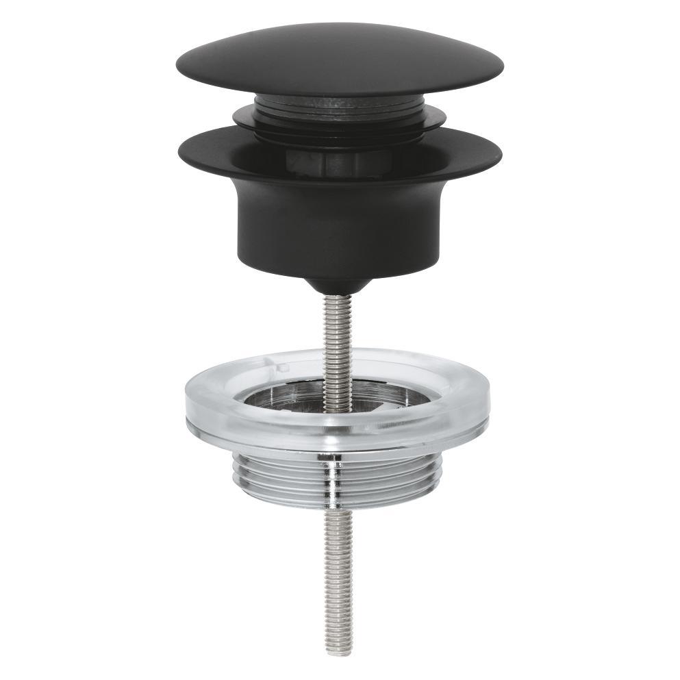 Grohe Ablaufgarnitur für Waschtische phantom black (Ablaufgarnitur, Überlaufgarnitur) (29510KF0)