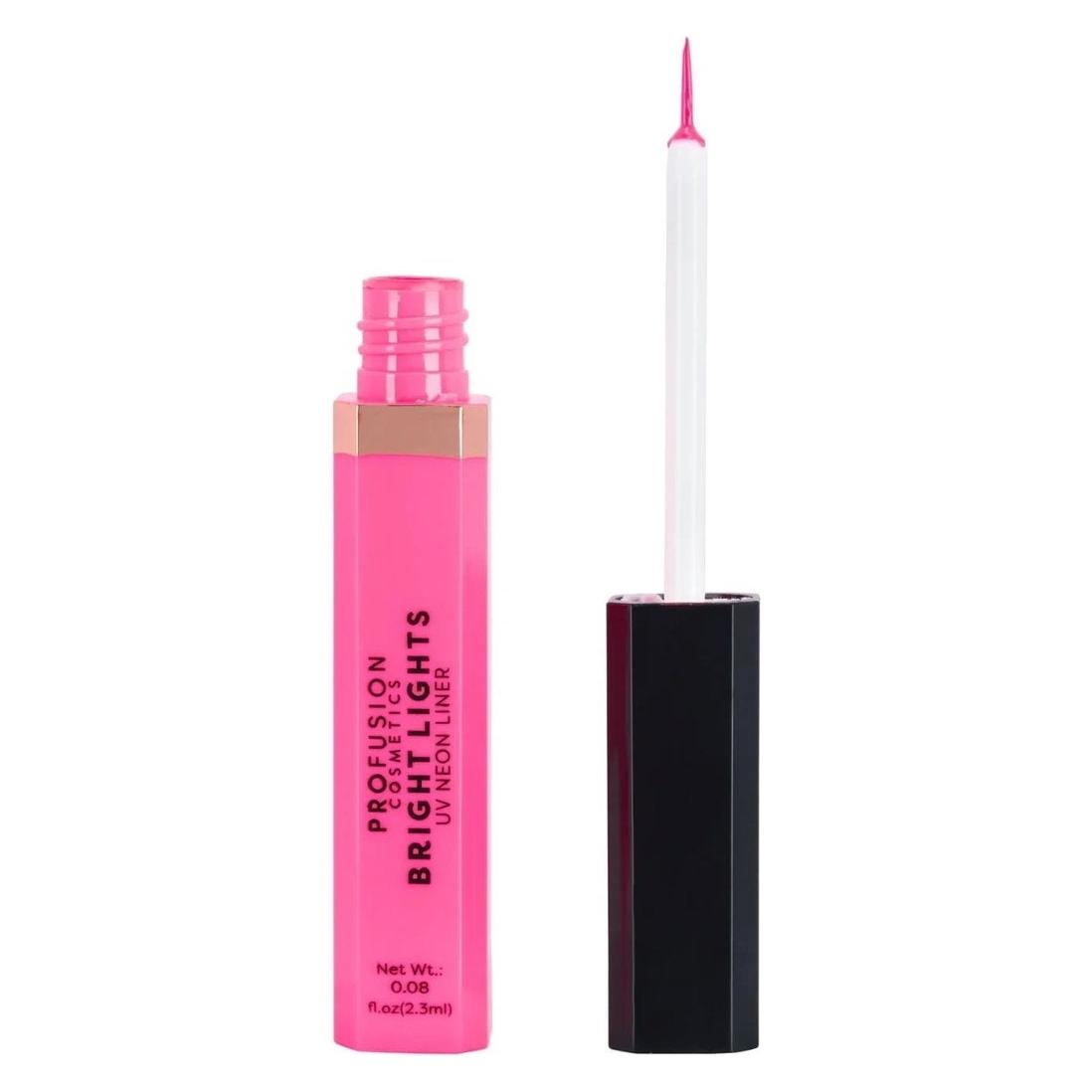 Profusion Bright Lights Neon & Pastel Graphic Eyeliner Brush Pink 1.5Ml (Pink) (38710059)