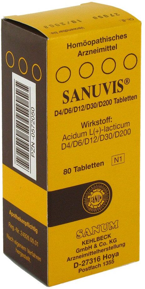 Sanuvis Tabletten 80stk