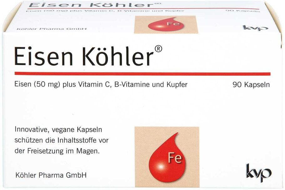Eisen Köhler Kapseln 90stk