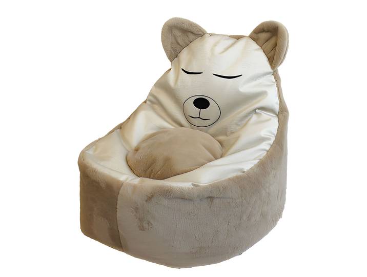 Sitzsack Waui 65 x 65 x 80cm Braun
