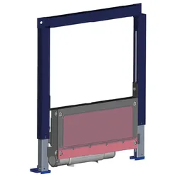Villeroy & Boch ViConnect Wandablaufeinheit inkl. Rahmen, 525x510x135mm, weiß