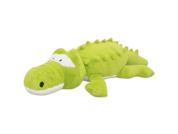 vidaXL Kuscheltier 150 cm Kuscheltier Plüschtier Stofftier Krokodil XXL 150 cm grün