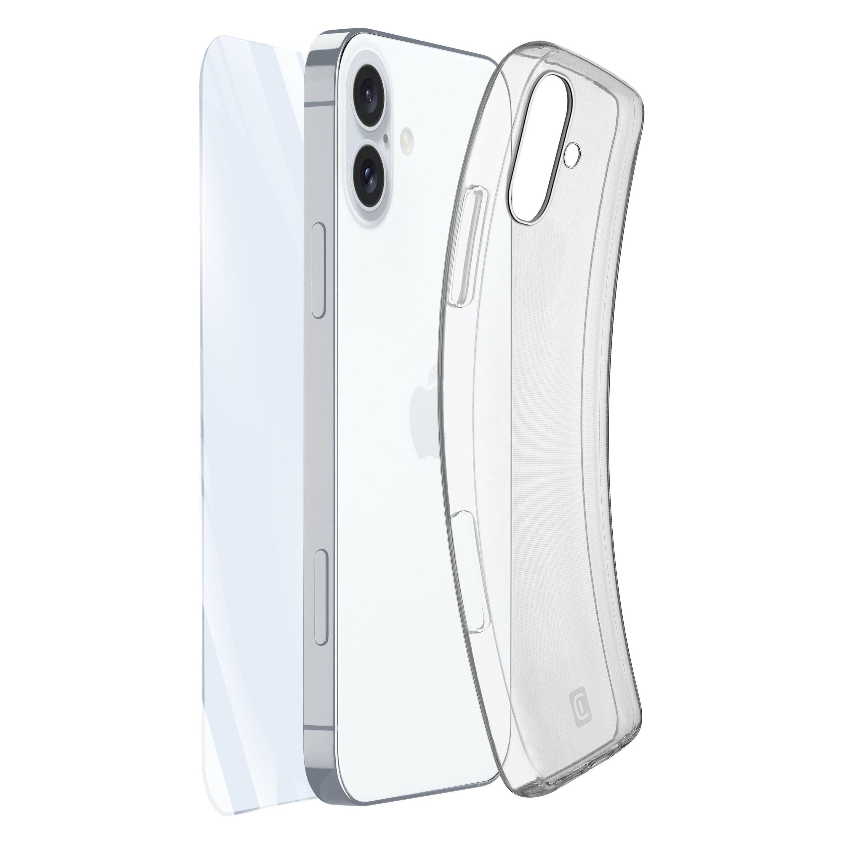 Cellularline Protection Kit für (Apple iPhone 16 Plus) (60841)