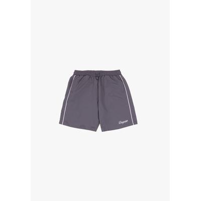 Shorts DROPSIZE "Dropsize PIPING SHORTS", Herren, Gr. L, US-Größen, light grau, 100% Baumwolle, normal, Hosen Shorts