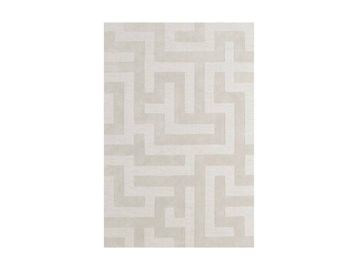 Layered Byzantine grande Wollteppich Light oatmeal, 200 x 300cm