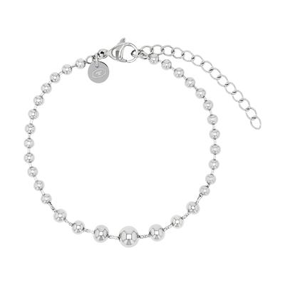 Armband TOM TAILOR, silber (edelstahlfarben), Armbänder, Damen, 20cm, Edelstahl, Armband