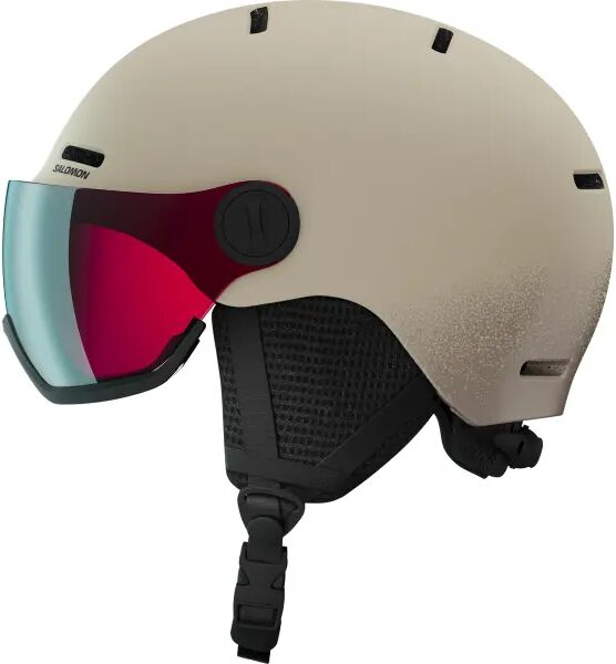 Skihelm Salomon Orka Visor Junior (L - Rainy Day)