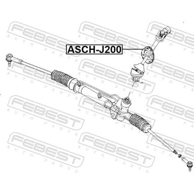 FEBEST Lenkwelle ASCH-J200 für GM