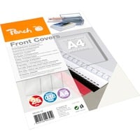 Einbanddeckel transparent A4 farblos, 25 Blatt