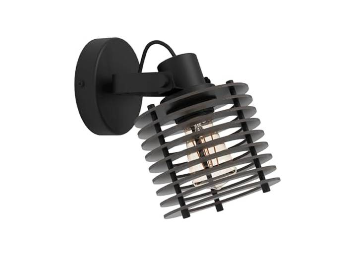 EGLO Wandlampe Segovia, Wandleuchte für innen mit schwenkbarem Spot