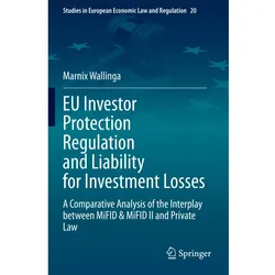 EU Investor Protection Regulation and Liability for Investment Losses, Fachbücher von Marnix Wallinga