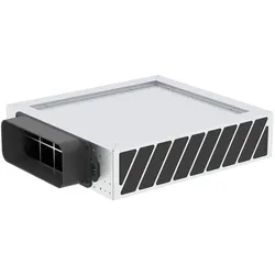 Plasmafilter zu Tisch-/Muldenlüfter , Dunstfilter, Schwarz, Silber