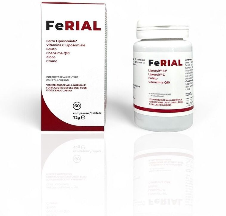 Tilpharma FeRIAL Integratore Ferro Liposomiale 60 Compresse Dr.Tili