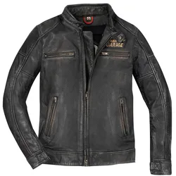 HolyFreedom Zero Summer perforierte Motorrad Lederjacke
