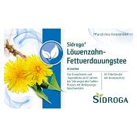 SIDROGA Löwenzahn Tee Filterbeutel 20X1.5 g
