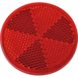 ANHGR 6013 - Anhänger - Reflektor, rund, selbstklebend, rot