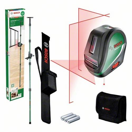 Bosch Home and Garden UniversalLevel 3 Maxi-Set Kreuzlinienlaser