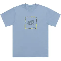 Troy Lee Designs, Velotrikot, T-Shirt, Velocity, smoke blue, L (L), Blau