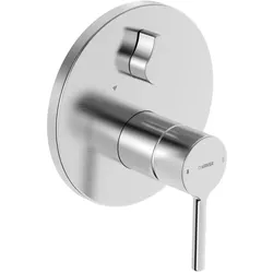 Hansa, Duscharmatur + Badewannenarmatur, VANTIS Set de finition pour bain/douche, levier à goupille, pour deux consommateurs, 8260906780