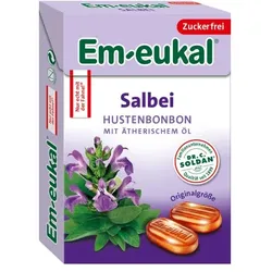 EM-EUKAL Bonbons Salbei zuckerfrei Box 50 g