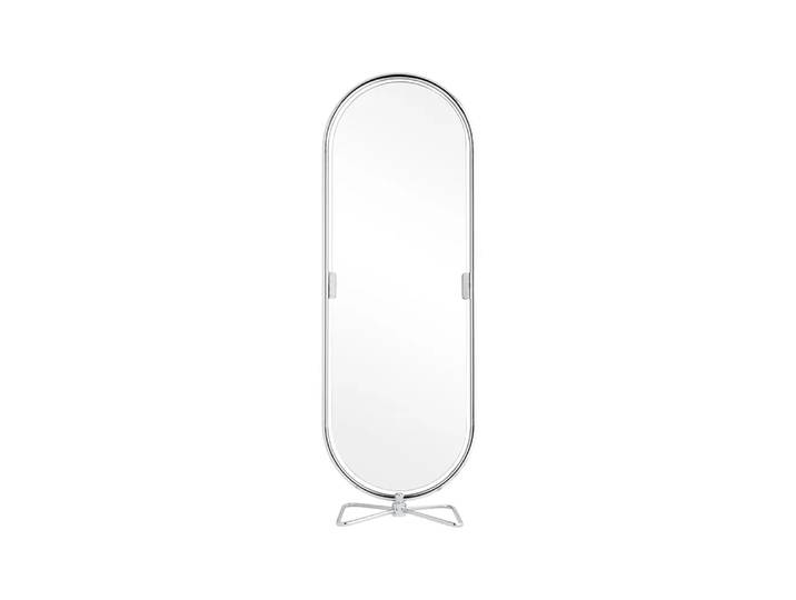 Verpan Miroir plein pied Panton System 123 chrome
