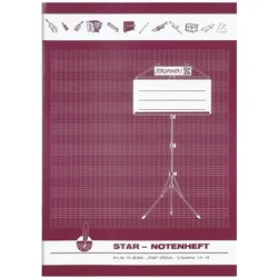 Baier & Schneider, Heft + Block, Notenheft (A4)