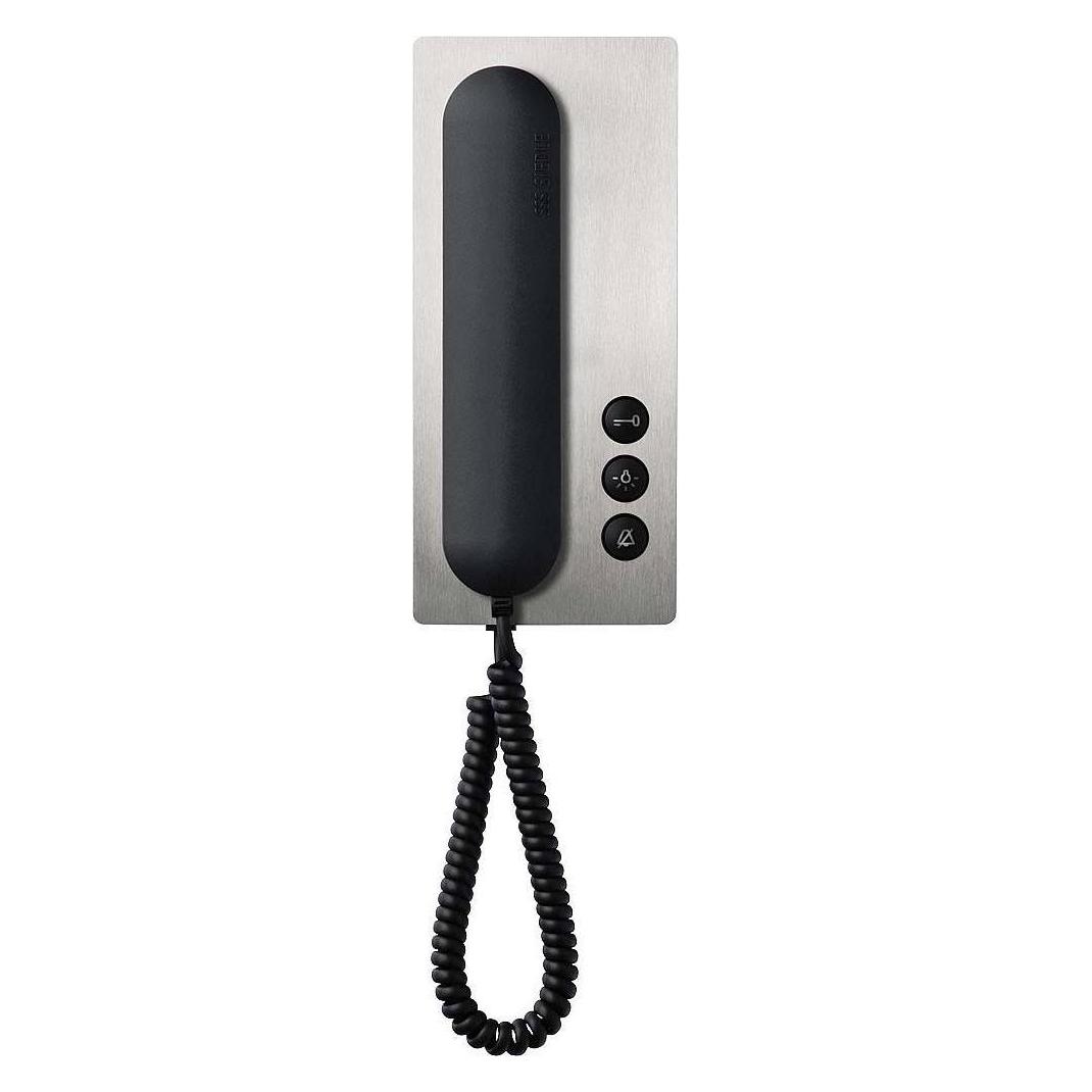 Siedle SIE BTS 850-02 E/S Bus-Telefon Standard edelstahl-schwarz (Kabelgebunden) (200040916-00)