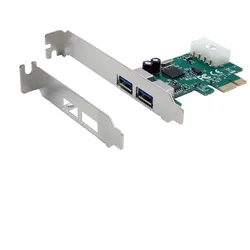 EXSYS EX-11042 2-Port USB 3.2 Gen 1 PCIe Karte